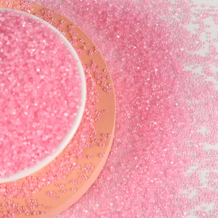 Pink Sanding Sugar Sprinkles (3 Ounce)