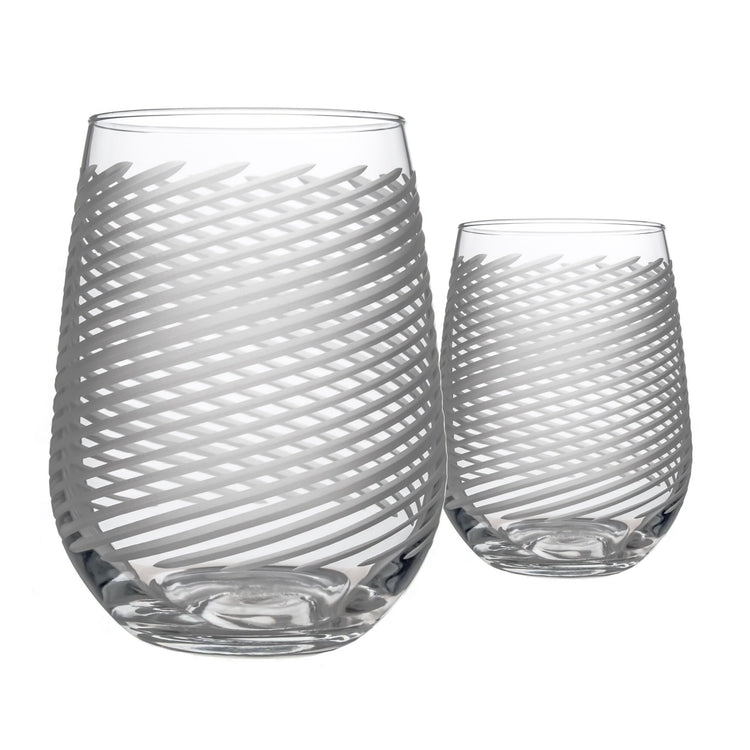 Cyclone Stemless Wine Tumbler (2 Count)
