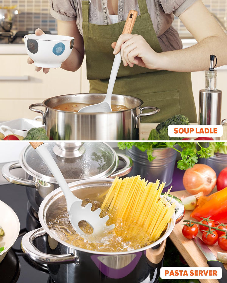 Kitchen Pasta Fork and Ladle Set (2 Count)