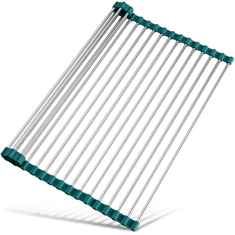 Roll Up Dish Drying Rack Over Sink