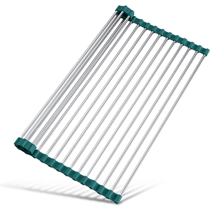 Roll Up Dish Drying Rack Over Sink