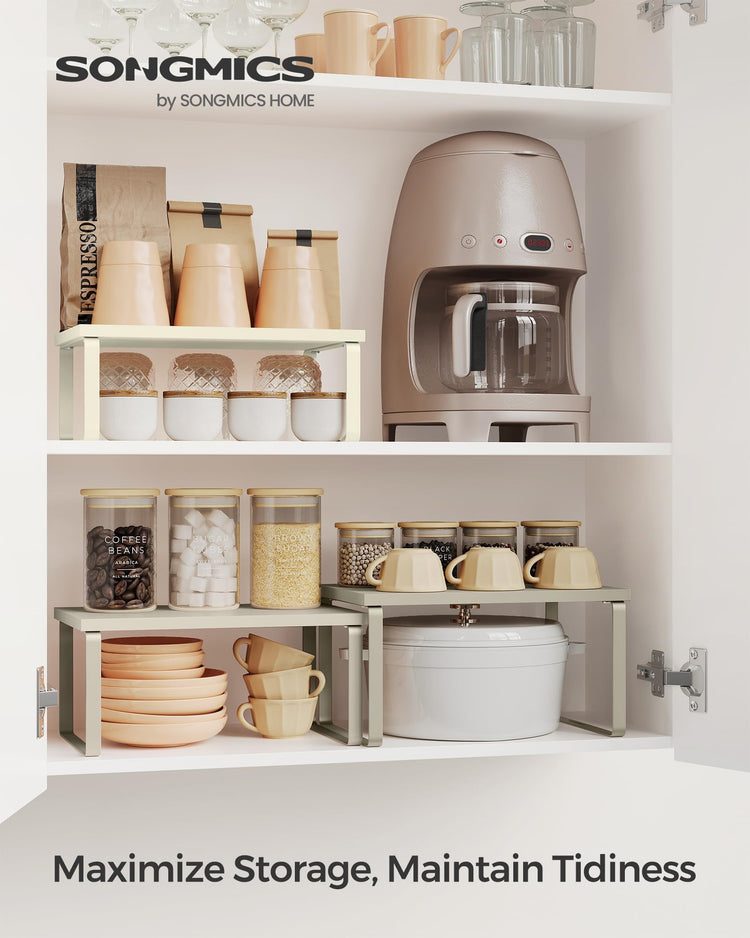 Cabinet Organizer Shelf (3 Count)