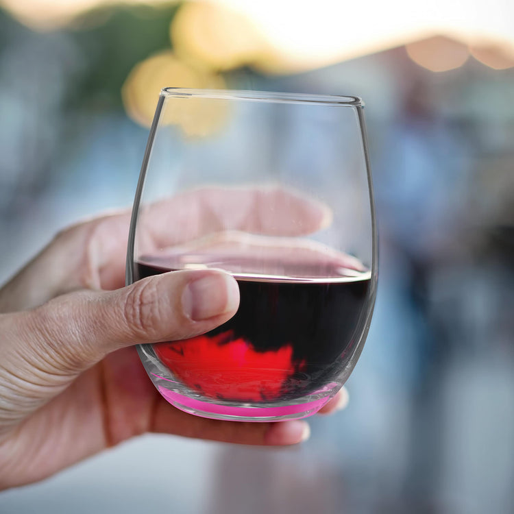 Stemless Wine Glasses by ARC 5.5 oz. Set of 12 (12 Count)