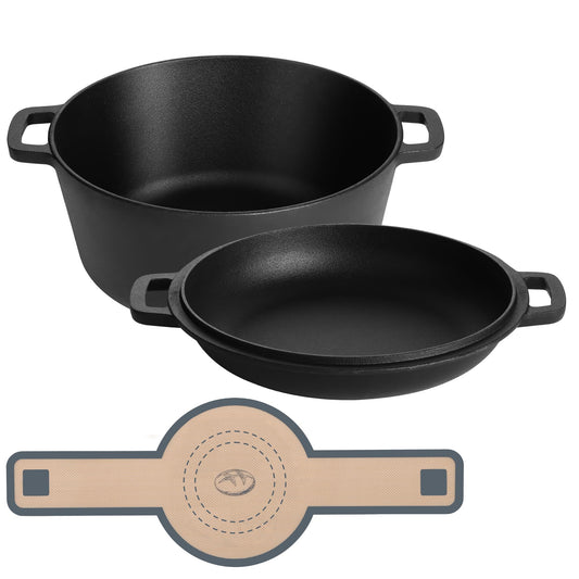 Pre Seasoned Cast Iron Dutch Oven