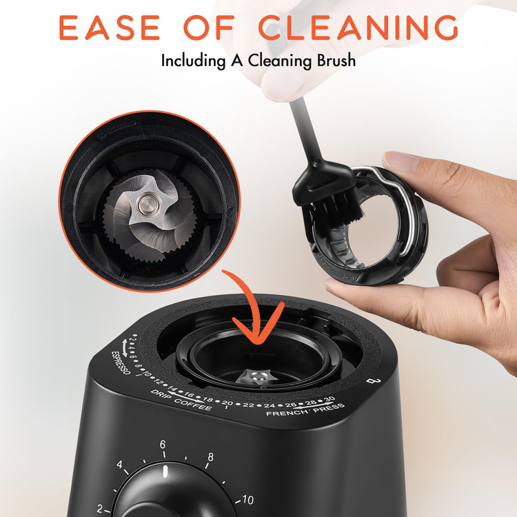 Conical Burr Coffee Grinder Electric