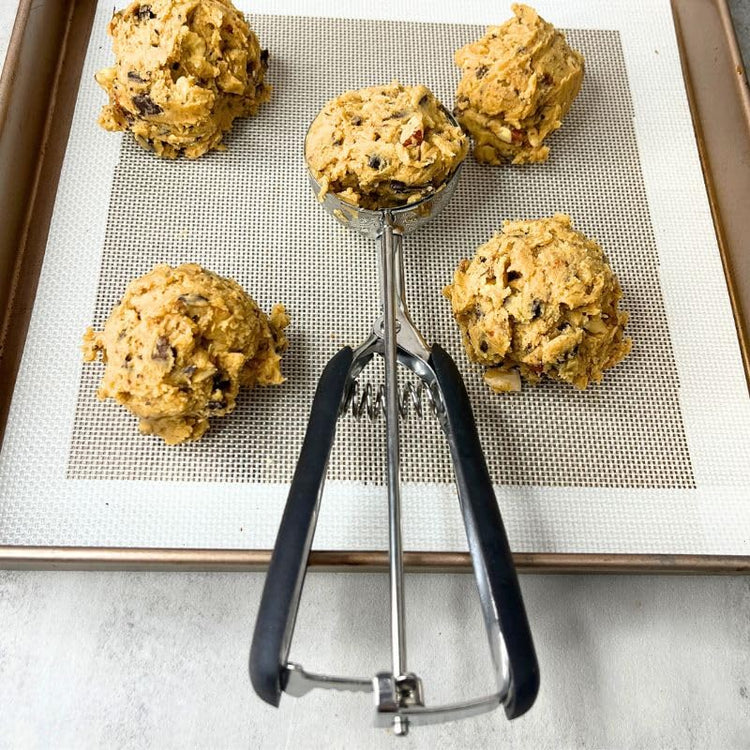 Cookie Scoop Set of 3 IceCream Scoop Set Stainless Steel Cookie Dough Scoop