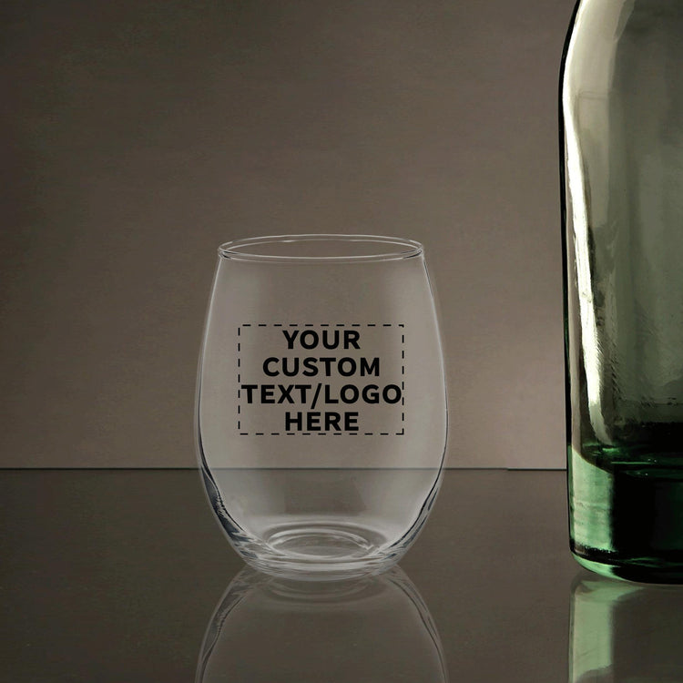 Stemless Wine Glasses by ARC Perfection 15 oz. Set of 10 (10 Count)