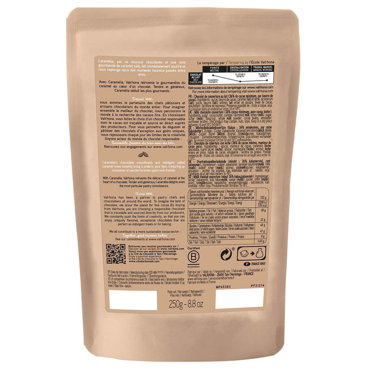Premium French Baking Milk Chocolate Discs (17.63 Ounce)