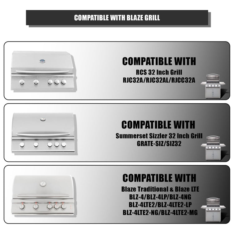 RJC008P RJC32A Grates Grill Replacement for RCS Summerset and Blaze Grills