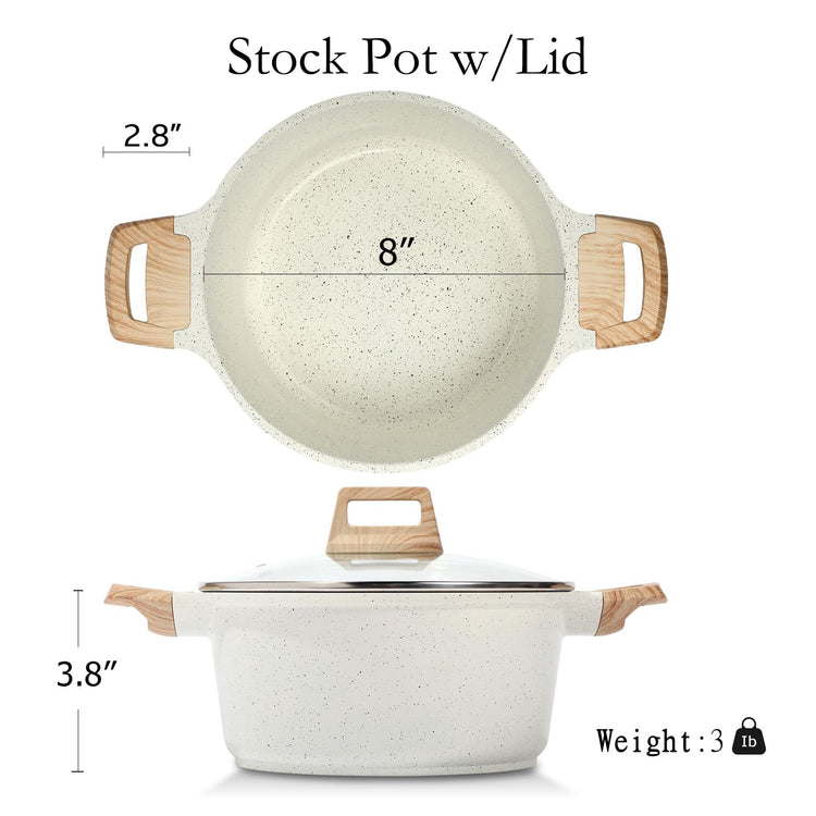 Nonstick Stock Pot with Lid