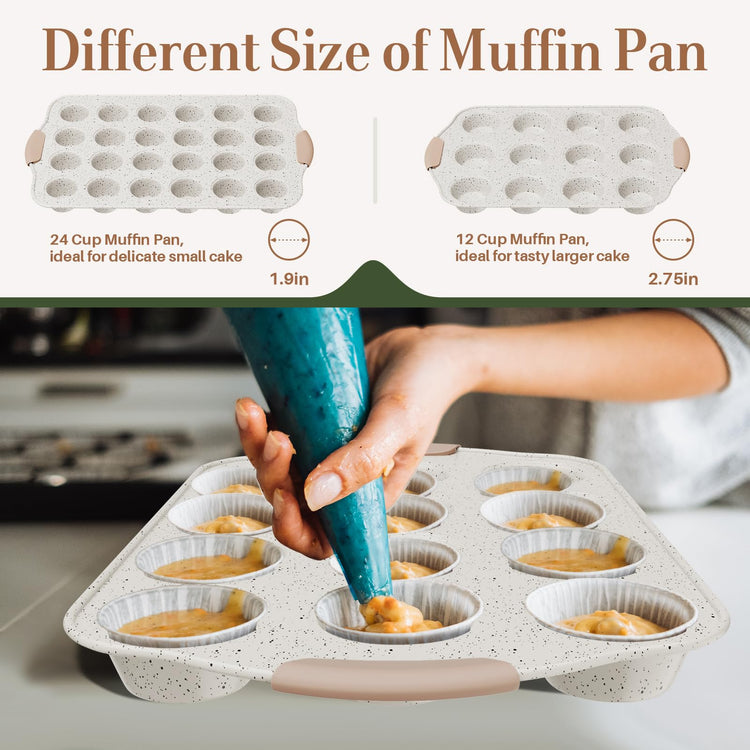 11 Piece Baking Pans Set Nonstick
