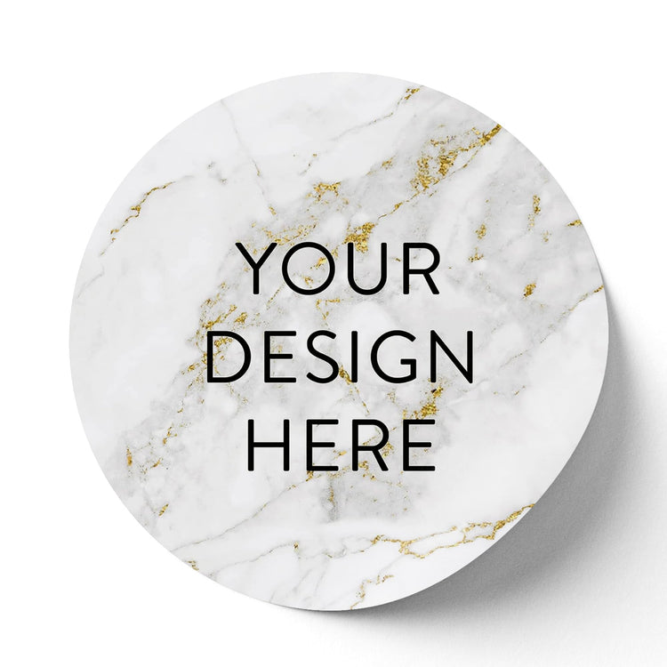 100 Custom Vinyl Stickers (100 Count)