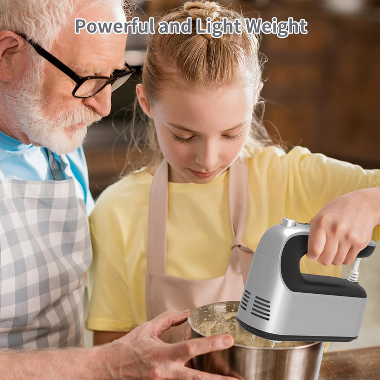9 Speed Digital Hand Mixer Electric