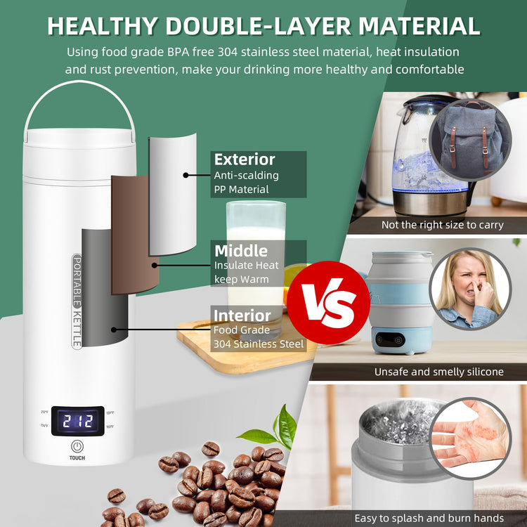 Portable Electric Kettle Travel