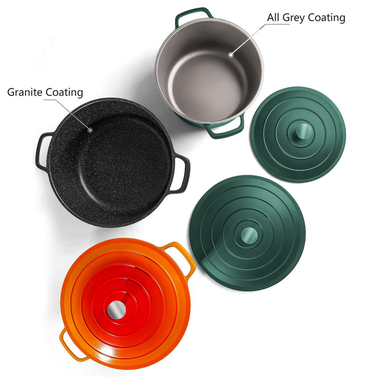 Large Dutch Oven Pot with Lid