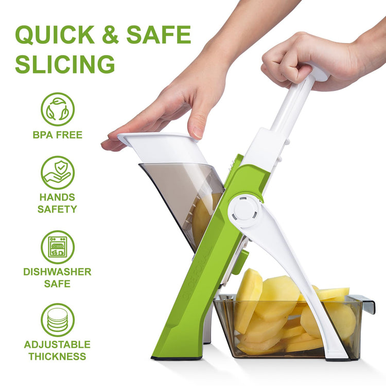 Safe Mandoline Slicer for Kitchen (16 Ounce)