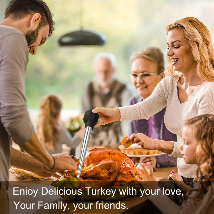 Large Turkey Baster with Cleaning Brush & Needle