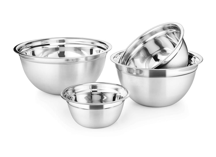 Premium Stainless Steel Mixing Bowls (5 Count)