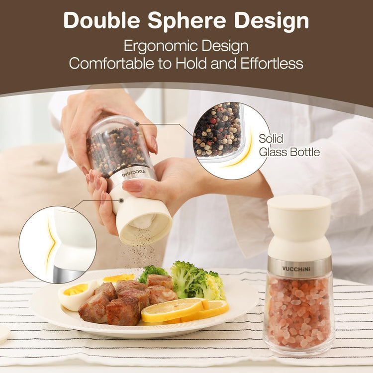 Salt and Pepper Grinder Set (2 Count)