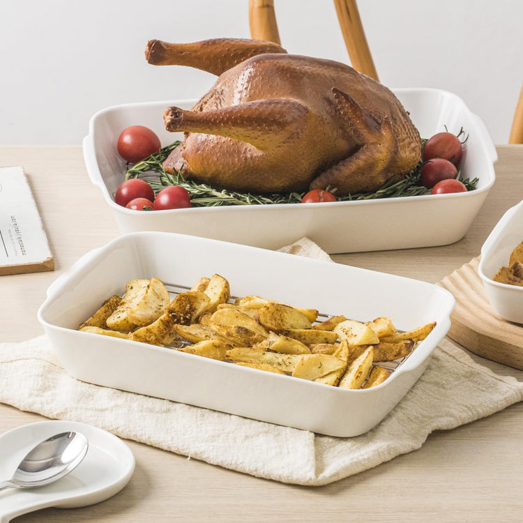HOMBENE 1.2 QT Ceramic Baking Dish