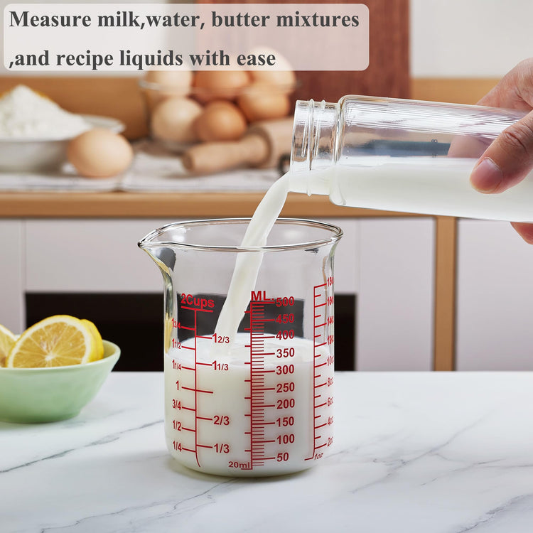 High Borosilicate Glass Measuring Cup
