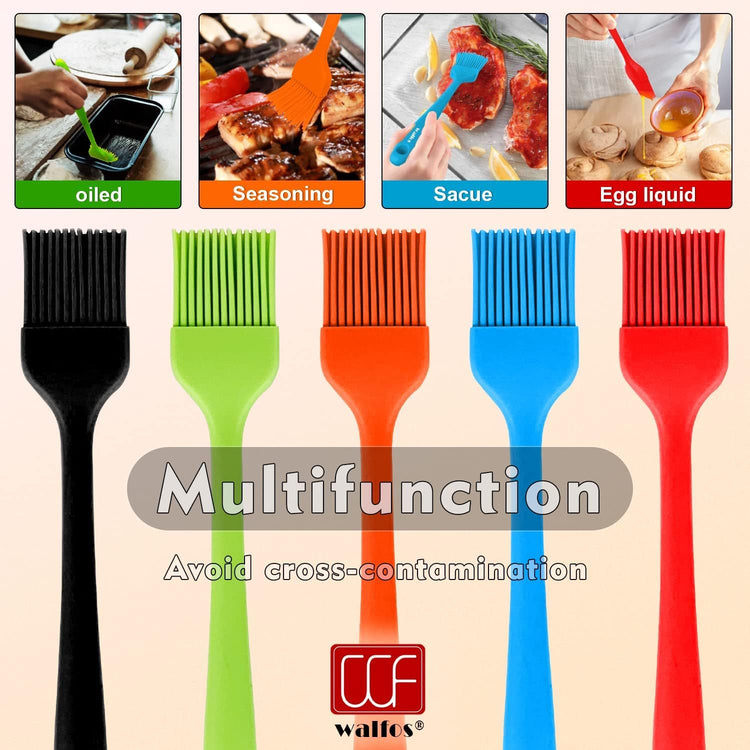 Silicone Pastry Brush (5 Count)