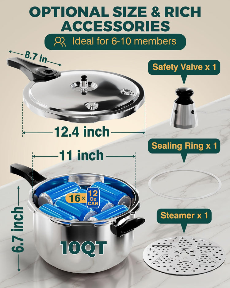 Stainless Steel Pressure Cooker