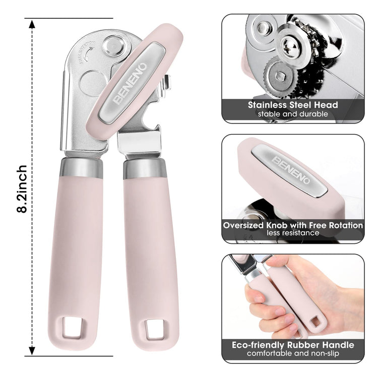 Heavy Duty Hand Can Opener Manual with Magnet