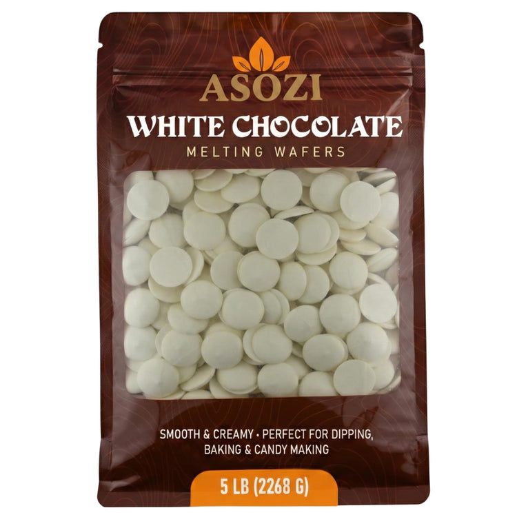 White Chocolate Melting Wafers 5lb (80 Ounce)
