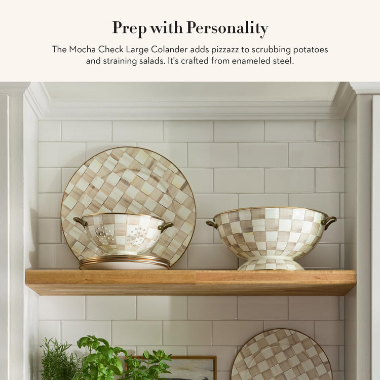 Enamel Colander
