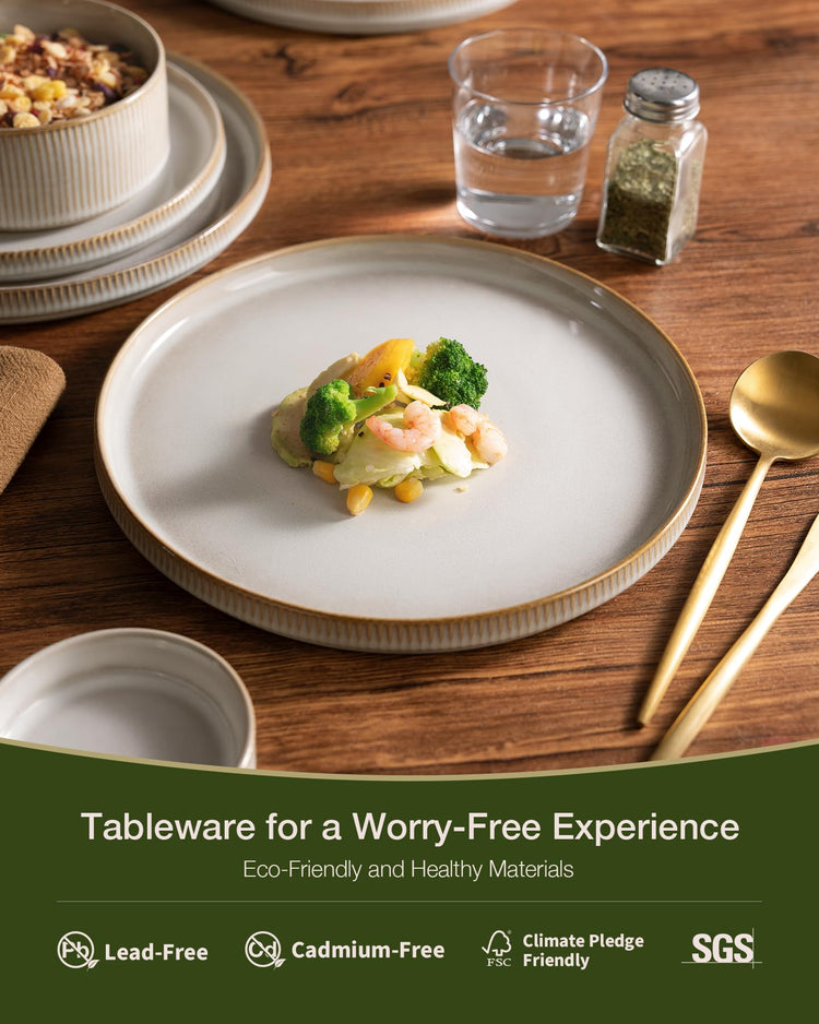 Star Plates and Bowls Sets (18 Count)