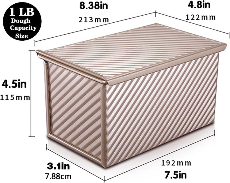 Pullman Loaf Pan with Lid