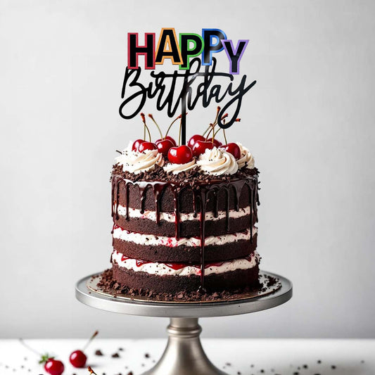 Happy Birthday Cake Topper