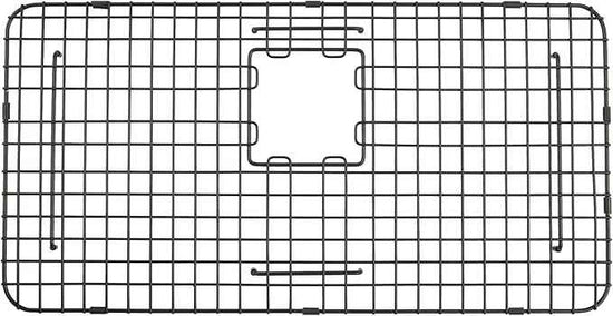SinkSense Alder 27.5" x 14" Kitchen Sink Bottom Grid, Matte Black