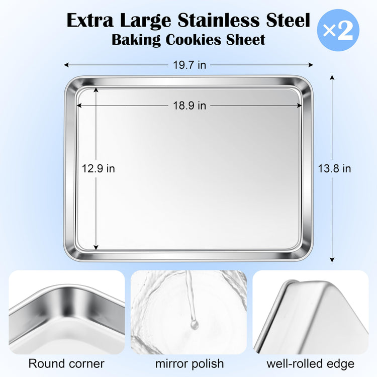 Large Baking Sheet Set of 2 (2 Count)