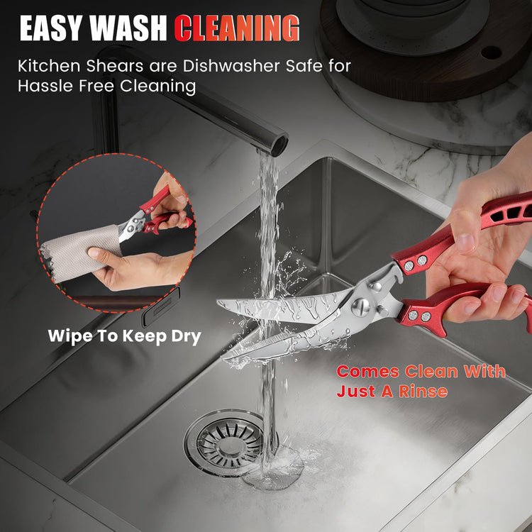 Heavy Duty Kitchen Shears by ANDONG