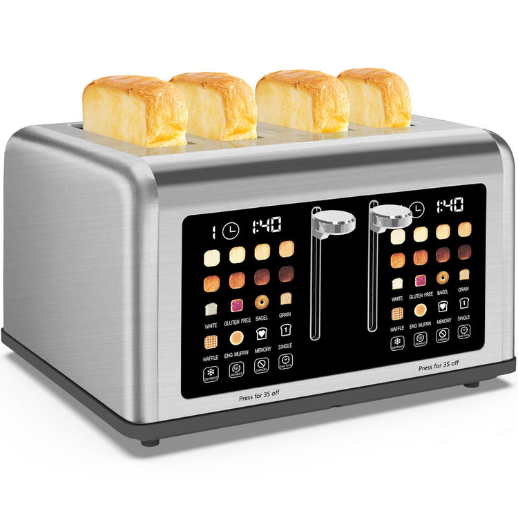 4 Slice Toaster Touch Screen