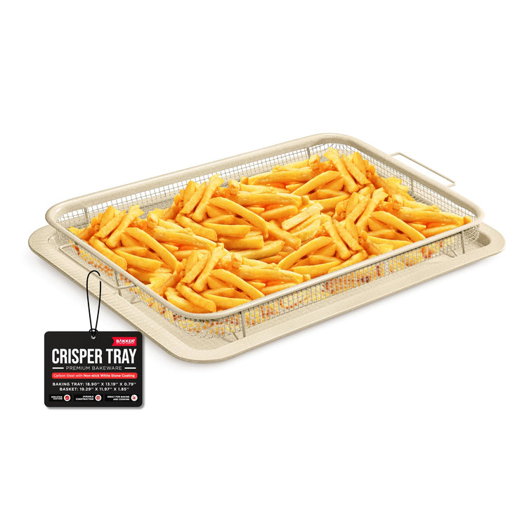 Crisper Tray White marble Coating (2 Count)