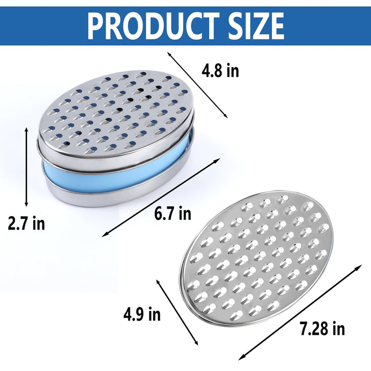 Cheese Grater Citrus Lemon Zester with Food Storage Container & Lid