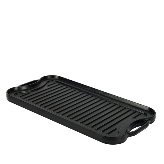 Pre Seasoned Cast Iron Reversible Rectangular Grill
