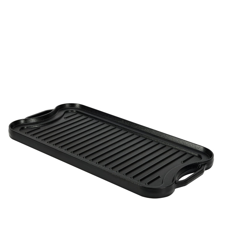 Pre Seasoned Cast Iron Reversible Rectangular Grill