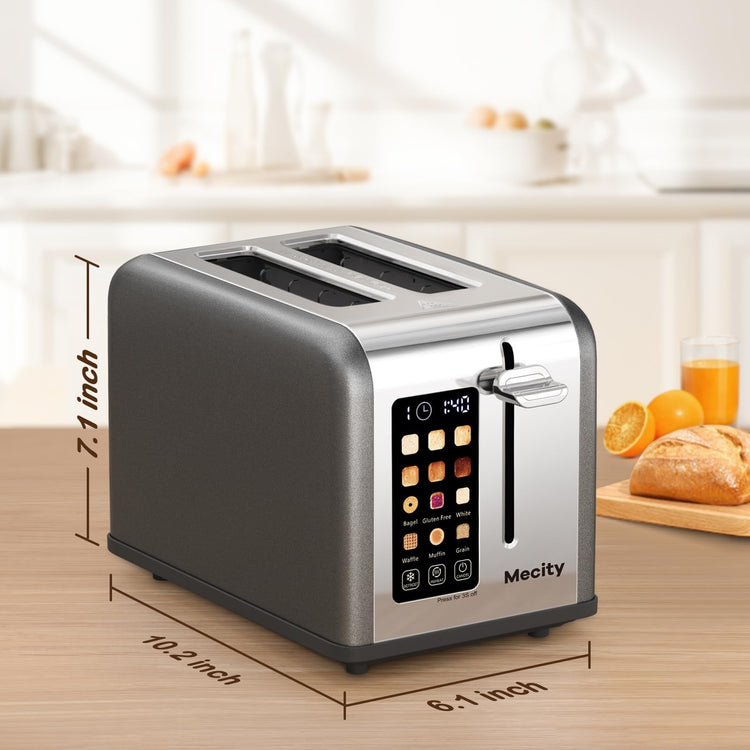 2 Slice Touch Screen Toaster