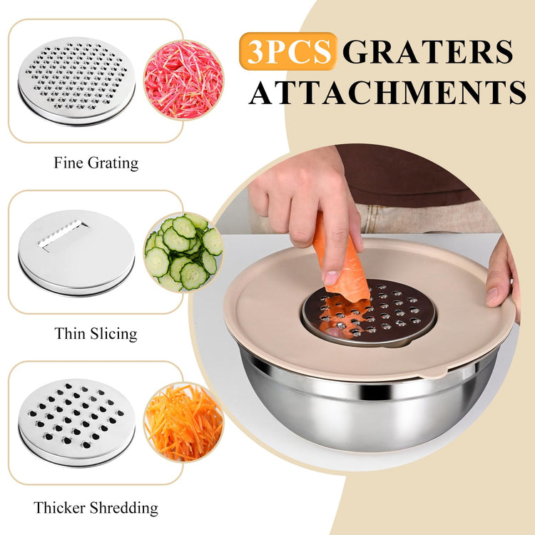 Mixing Bowls with Airtight Lids Set (4.36 Count)