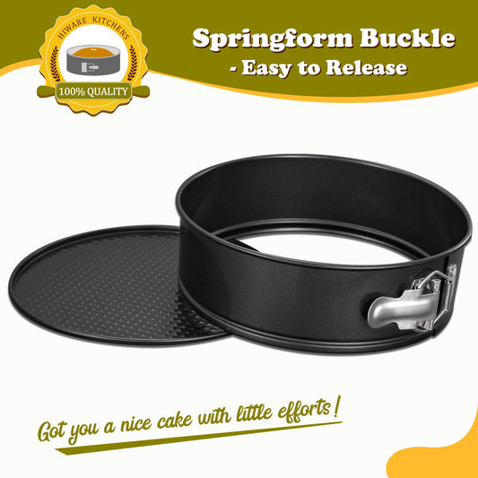 10 Inch Non stick Springform Pan with Removable Bottom
