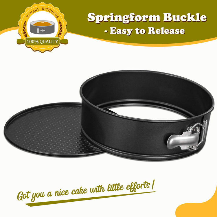 10 Inch Non stick Springform Pan with Removable Bottom