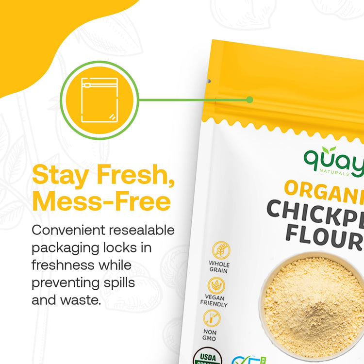 Organic Chickpea Flour (24 Ounce)