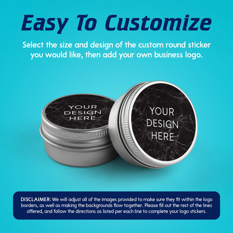Custom Vinyl Stickers Your Image (100 Count)