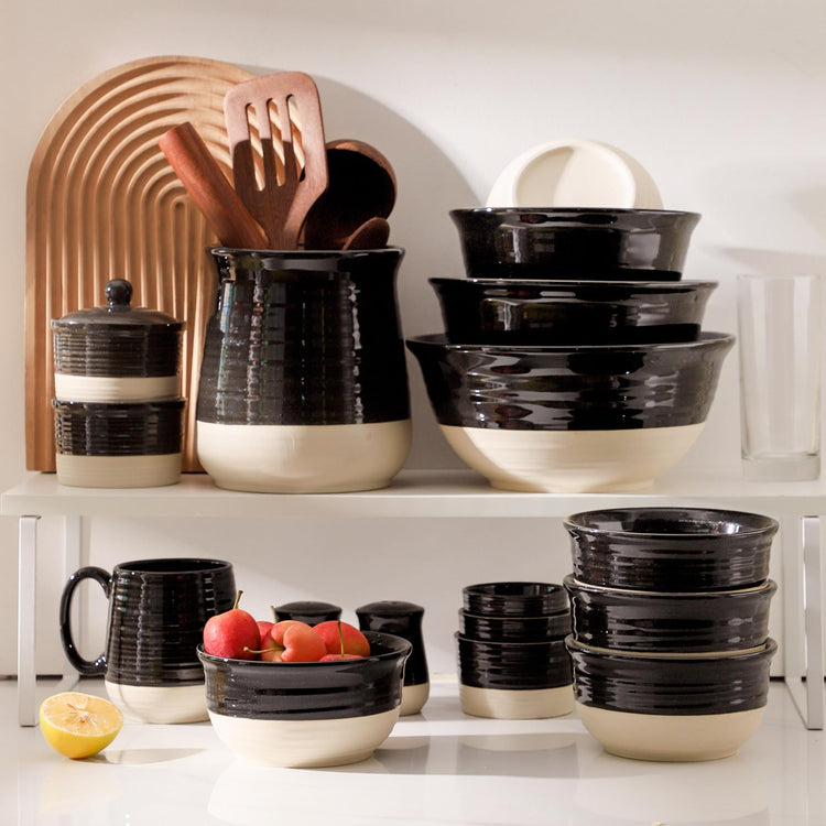 Ceramic Cereal & Soup Bowls Set of 6 (6 Count)