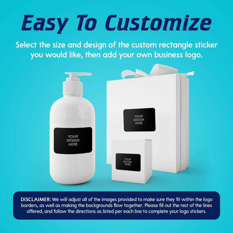 Custom Vinyl Stickers Your Image (100 Count)