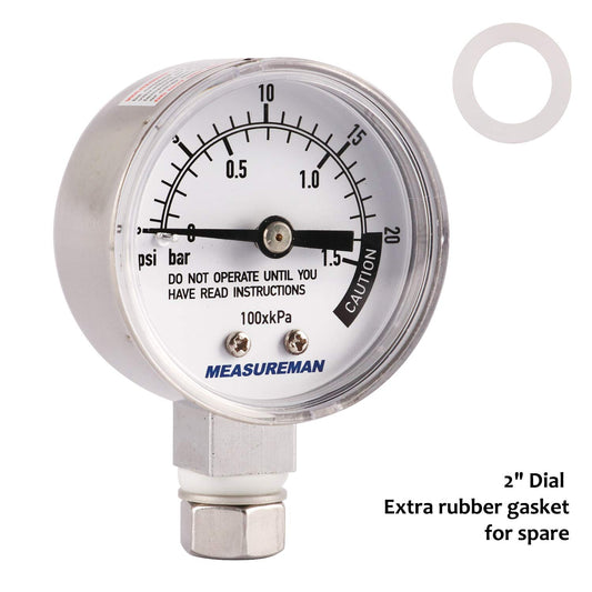 Stainless Steel Pressure Cooker Gauge